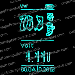 Screenshot of Graffiti Vape On Firmware
