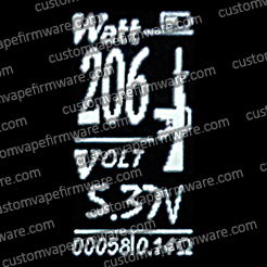Screenshot of Gun 2 Firmware