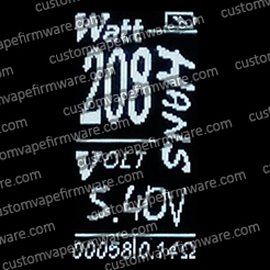 Screenshot of Hans 2 Firmware
