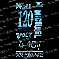 Screenshot of Michael Firmware