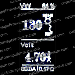 Screenshot of Nicotine Firmware