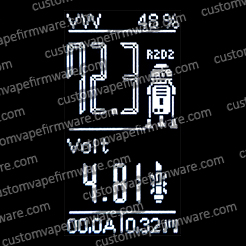 Screenshot of R2D2 Firmware