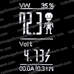 Screenshot of Skeleton Firmware