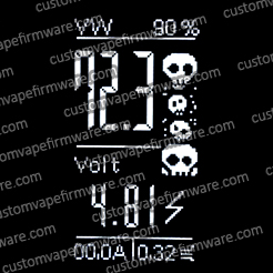 Screenshot of Skulls Firmware