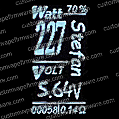Screenshot of Stefan Firmware