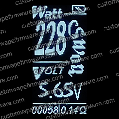 Screenshot of Swon 2 Firmware