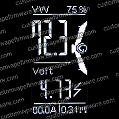 Screenshot of Vapor Giant Firmware