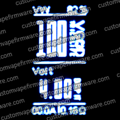 Screenshot of VGOD Tricklife Firmware