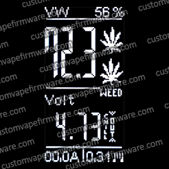 Screenshot of Weed Firmware
