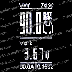 Screenshot of Simple Batman Firmware